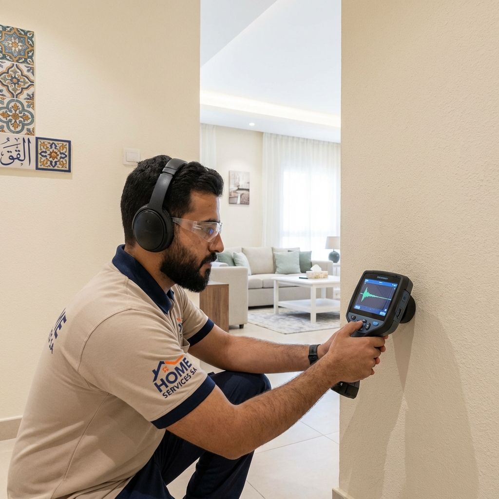 كشف تسربات المياه