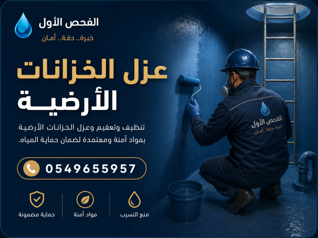 عزل الخزانات الأرضية