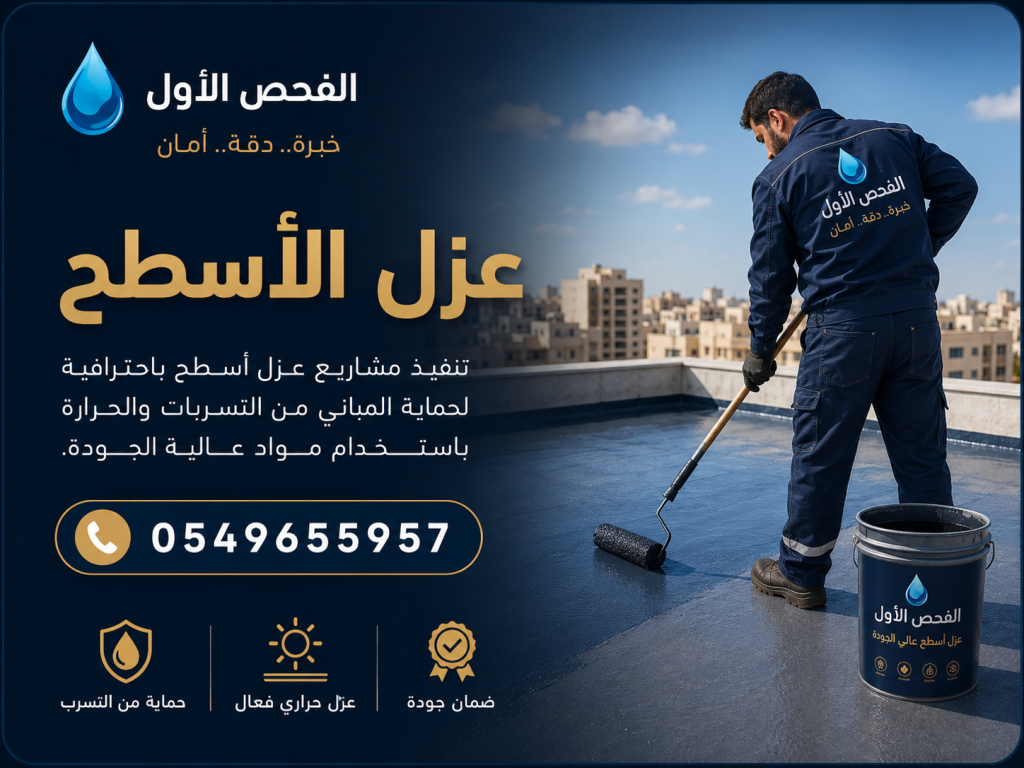 مشروع عزل سطح في جدة